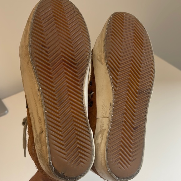 Golden Goose Mid/Star Brown Suede Sneakers - Picture 10 of 14